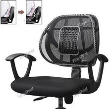 Tiny Deal Car Seat Chair Massage Back Lumbar Support Mesh Ventilate