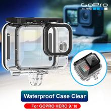 Telesin Waterproof Case for GoPro Hero 9 Protective Housing Cover Clear Hero 10