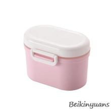 Baby milk powder container portable food baby sealed baby milk powder box portable children food storage box