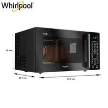 Whirlpool Magicook Pro 25GE Black 25L Grill Microwave Oven