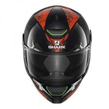 Shark Skwal Trooper Helmet - Black/Orange/White