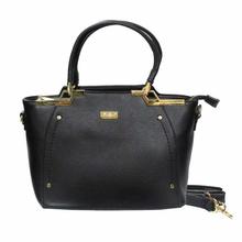 Black Matte Finish Handbag For Women