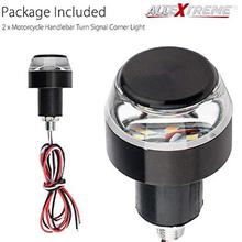 ALLEXTREME Motorcycle Turn Signal LED Light Indicator Dual Color