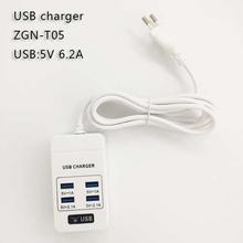 ZGN-T05 USB Charging Socket 4USB Plug 2A Fast Charge Socket USB