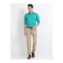 Indian Terrain Slim Fit Casual Shirt – Emerald