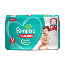 Pampers New Diapers Pants, Medium (38 Count)