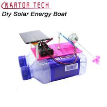 Solar Assembled Boat Creative Plastic Science Educational