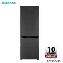 HISENSE 195 Litres Bottom Mount Double Door Refrigerator (Black)