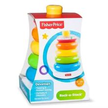71050 Brilliant Basics Rock-a-Stack Stacking Toy - Multicolor