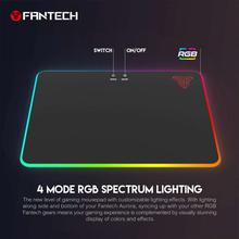 Fantech MPR350 AURORA Anti-Slip Rubber Base RGB Gaming Mouse Pad With Button