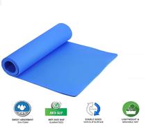 5mm Anti Skid EVA Yoga mat for Gym Workout- 600*1800 mm s( Colors may Vary)