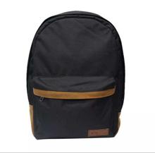 Black/Brown School Bag Causual Backpack (Unisex)