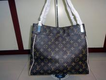 LV Print Black Hand Bag