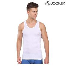 Jockey White Ultra Soft Vest For Men - IC13