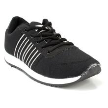 Goldstar White Sole Sport Shoes For Men- Black