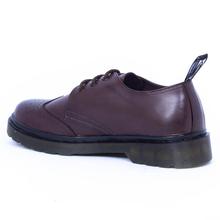 Caliber Shoes Coffee  Lace Up Formal Shoes For Men - (441 C)