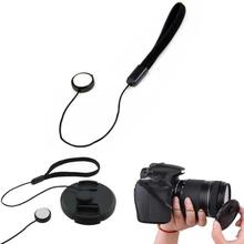 Anti-Lost DSLR Camera Lens Cover Hanging Rope For Canon Nikon