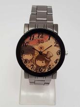 COUPLE Designed Fashionable Fancy Analog Women Watch- COUPLE Design (Black)