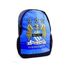 Manchester City Blue Printed Backpack for Men