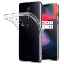 For Oneplus 6 Case One plus 6 Case Transparent TPU Soft Case Oneplus 3