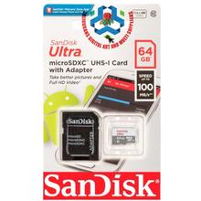 Ultra MicroSDXC UHS-I Card Premium Edition 64 GB Memory Card With Adapter