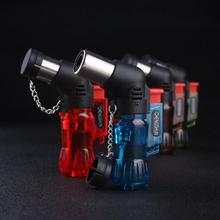 SALE-Mini Butane Jet Torch Cigarette Windproof Lighter Random