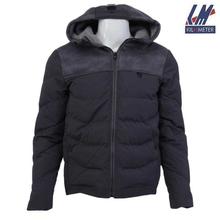 KILOMETER Solid Cotton/Silicon Mix Jacket For Men - KM 8820