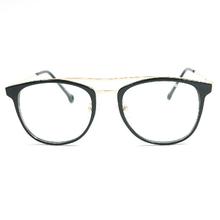 Bishrom Black/Gold Acetate Eyeglasses G039