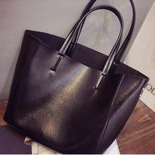 Korean Design Silver Gold Black Shoulder Bag for Women (Black 41001395)