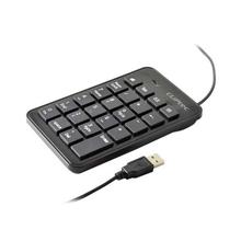 CLIPtec RZK231 Rapid USB 2.0 Numeric Keypad - Black