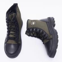 JB Goldstar Olive Trekking Shoes for Men