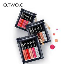 O.TWO.O 5PCS Lip Gloss Set Velvet Liquid Lipstick