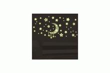 Removable Moon Star Glow Wall Sticker Decal Paper