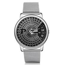 SALE-PAIDU Watch Stainless Steel Turntable Men's Watch Men Watch Creative