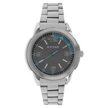 Titan Youth Analog Grey Dial Men's Watch - 1585SM03