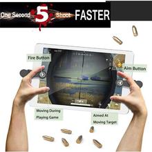 Bullet Joystick Shooter Trigger Controller Gamepad Game Button Aim Key For iPad and Smart Phone