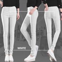 High waist Plus Size Free Size stretchable jeans pant for women