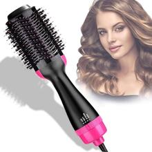 One Step hair Brush And Dryer Hair Volumizer Styler Comb 1000W Hair Straightener Curler Comb Roller