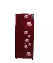 Hisense 170 Ltrs Single Door Refrigerator [RS-20DR4SA-SF]- RED Flower Printed