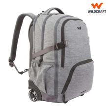 Wildcraft Voyager Backpack 20 Travel Strolley Bag - Black Melange