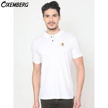 Oxemberg  White Polo T-Shirt For Men