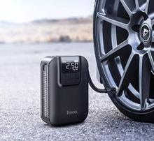 HOCO S53 Portable Smart Air Pump Mini Electric Digital Display Car Air Pump For Car