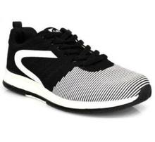 Black/White Ultralight Sport Shoes For Men - 0430-BLKWHT