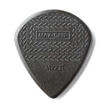 JIM DUNLOP MAX GRIP JAZZ III CARBON FIBER GUITAR PICK