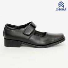 851 Closed-Toe Ballerina School Shoes- Black