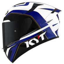 KYT Helmet- Pix Blue Red