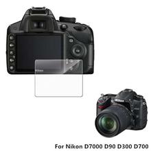 Tempered Glass LCD Screen Protector For DSLR Nikon D7000 D90 D300 D700