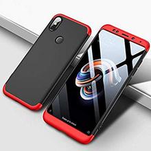 GKK 360° Protective Mobile Case For Mi A2/6X -Red/Black