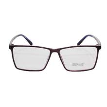 Purple Rectangle Eyeglasses Frame (Unisex)