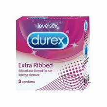 Durex Extra Ribbed 3N